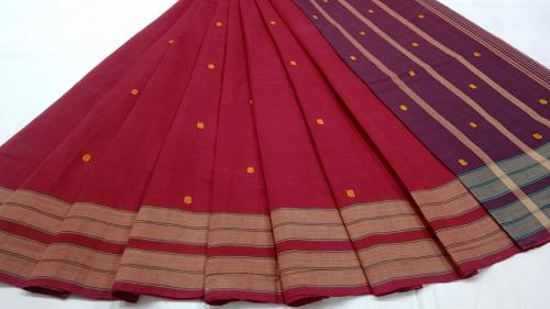 ARUPPUKOTTAI 60S COTTON SAREES WITH BLOUSE