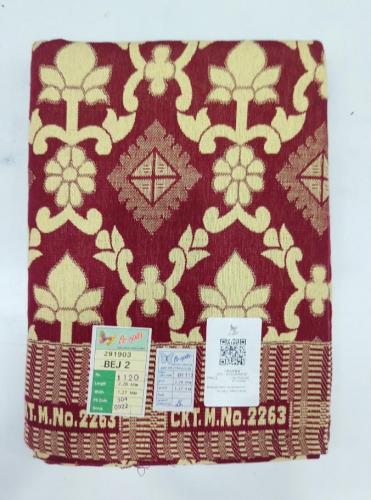 BEDSHEET ERODE JACQUARD 50X90