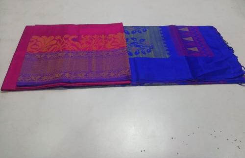 COIMBATORE SOFT SILK SAREES WITH ZERO ZARI