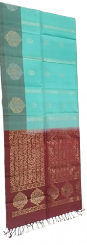 SOFT SILK SAREE WITH BLOUSE