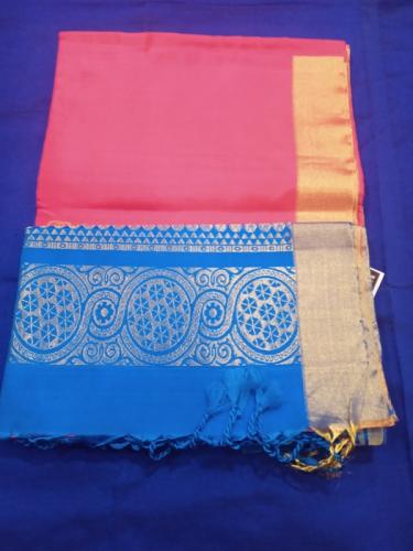 SOFT SILK SAREE WITH BLOUSE