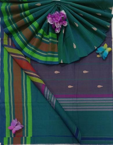 ARUPPUKOTTAI 60S COTTON SAREES WITH BLOUSE