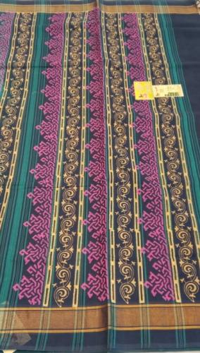 MANAMEDU BLOCK PRINTED SAREES WITH BLOUSE