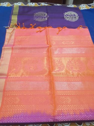 SOFT SILK SAREE WITH BLOUSE