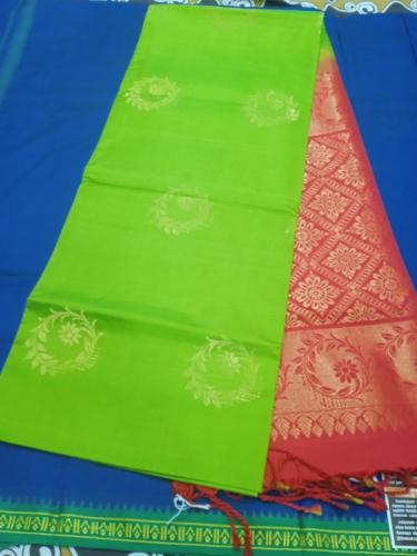 SOFT SILK SAREE WITH BLOUSE