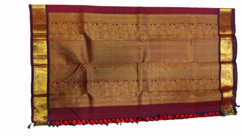 SAREES KPM SILK WITH BLOUSE