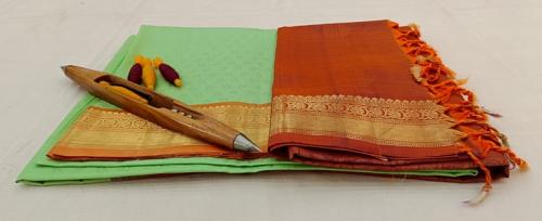 SOFT SILK SAREE WITH BLOUSE