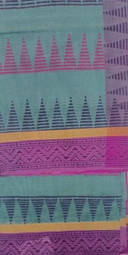 MANAMEDU BLOCK PRINTED SAREES WITH BLOUSE