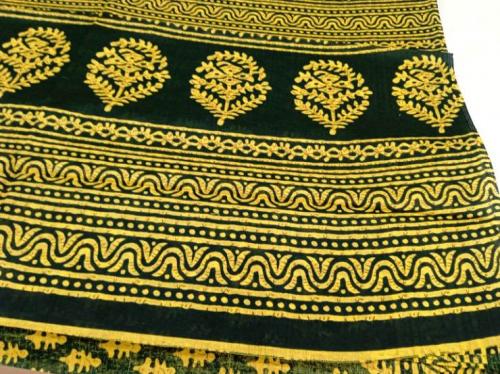60s PRINTED COTTON SAREE