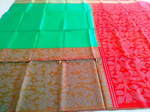 SOFT SILK SAREE WITH BLOUSE