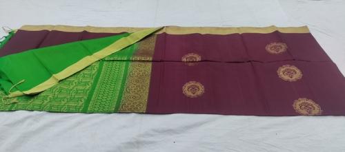SOFT SILK SAREE WITH BLOUSE