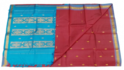 SALEM SILK SAREE WITH BLOUSE
