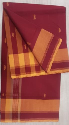 ARUPPUKOTTAI 60S COTTON SAREES WITH BLOUSE
