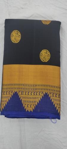 Arni Silk Saree with Thread work 620 Cms SABT