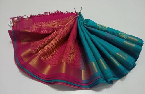 SOFT SILK SAREE WITH BLOUSE