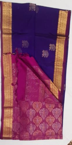 SOFT SILK SAREE WITH BLOUSE
