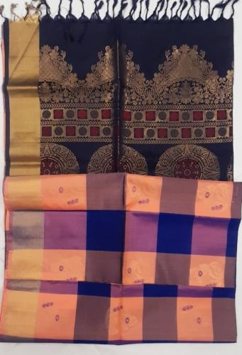 SOFT SILK SAREE WITH BLOUSE