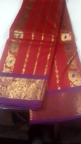 SALEM SILK SAREE WITH BLOUSE