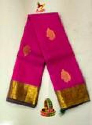 ARNI SILK HALF FINE ZARI SAREE WITH BLOUSE