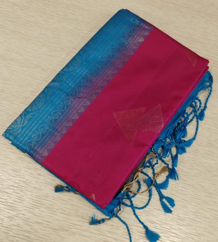 SOFT SILK SAREE WITH BLOUSE