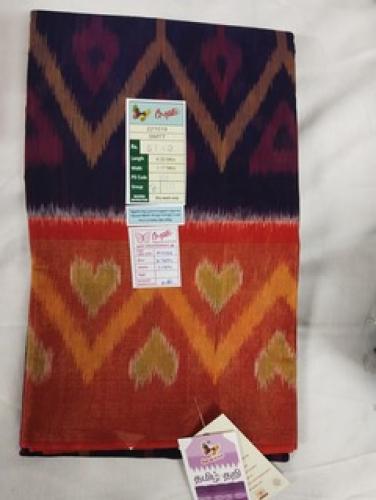 CHINNALAPATTI TIE AND DYE KORA SILK COTTON SAREES