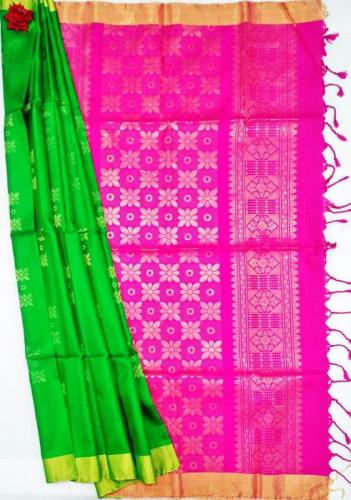 SOFT SILK SAREE WITH BLOUSE