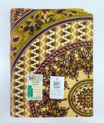 BEDSHEET JAIPUR PRINTED 90X108 2 PILLOW COVER