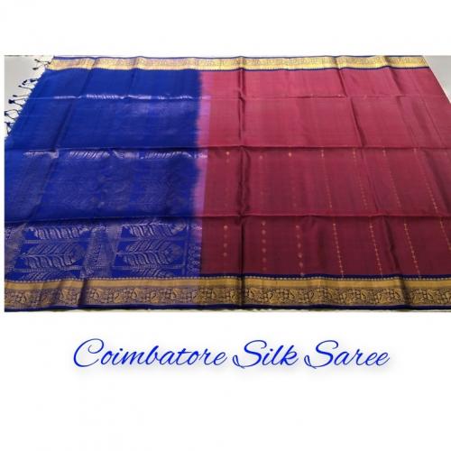 SOFT SILK SAREE WITH BLOUSE