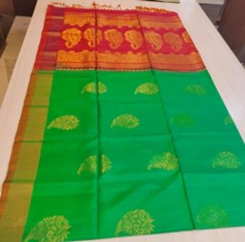 SOFT SILK SAREE WITH BLOUSE