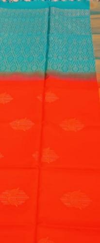 SOFT SILK SAREE WITH BLOUSE