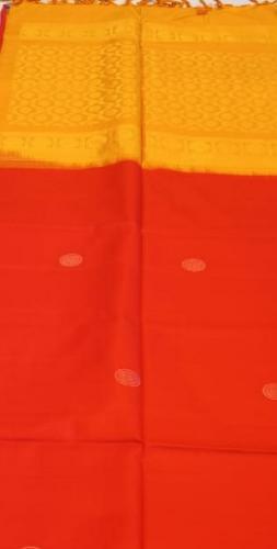 SOFT SILK SAREE WITH BLOUSE