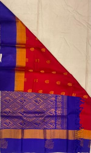 SALEM SILK SAREE WITH BLOUSE