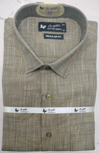 PL COTTON PLAIN SLUB READYMADE SHIRTS 44 FS