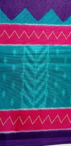 60s PRINTED COTTON SAREE