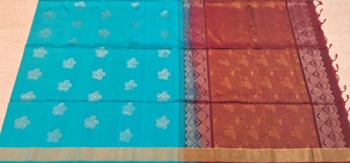 SOFT SILK SAREE WITH BLOUSE