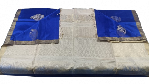 SOFT SILK SAREE WITH BLOUSE