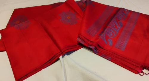 SOFT SILK SAREE WITH BLOUSE