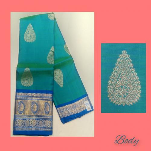 SAREES KPM SILK WITH BLOUSE A