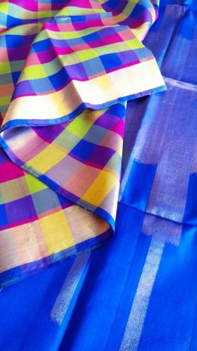SOFT SILK SAREE WITH BLOUSE