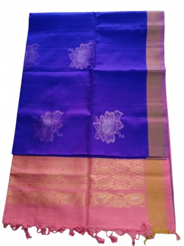 SOFT SILK SAREE WITH BLOUSE