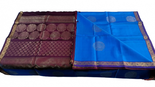 SOFT SILK SAREE WITH BLOUSE