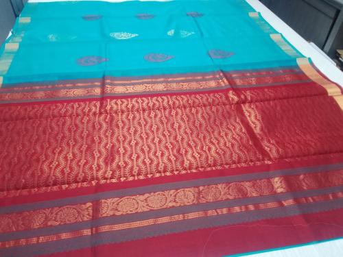 COIMBATORE KORA COTTON SAREE 620 MTS