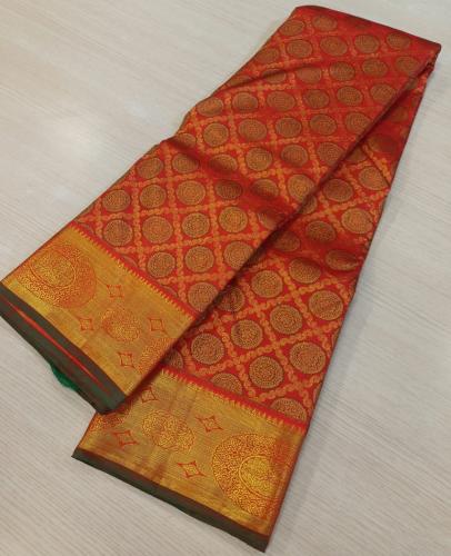 HF ZARI GRAND DESIGNING WEDDING SILK SAREES SSLW