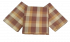 BEDSHEET PLAIN 90X108 2PILLOW COVER