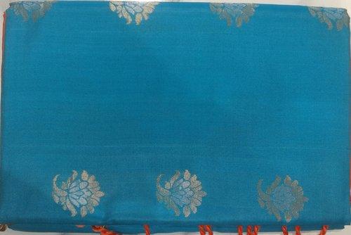 SOFT SILK SAREE WITH BLOUSE