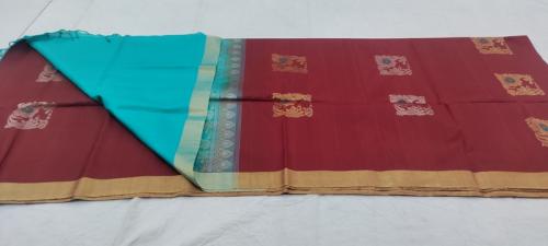 SOFT SILK SAREE WITH BLOUSE