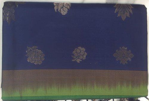 SOFT SILK SAREE WITH BLOUSE