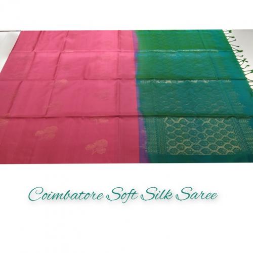 SOFT SILK SAREE WITH BLOUSE