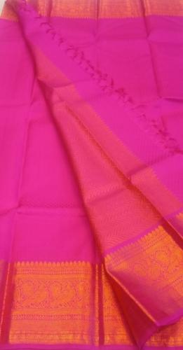 ARNI SILK HALF FINE ZARI SAREE WITH BLOUSE