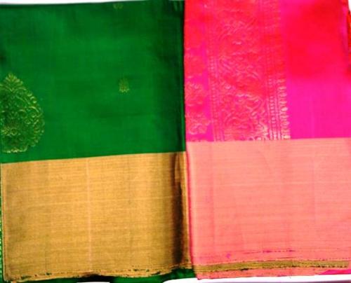 SOFT SILK SAREE WITH BLOUSE
